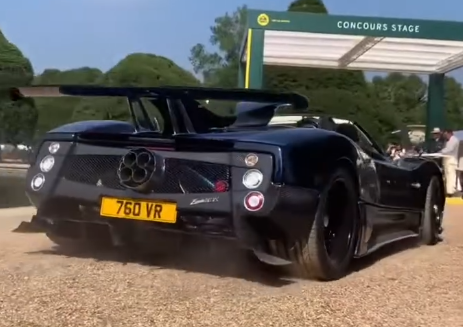760 VR spotted on Pagani Zonda