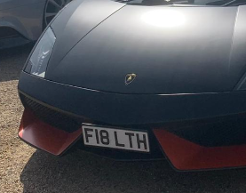 F18 LTH spotted on Lamborghini