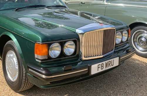 F8 WRU spotted on Bentley