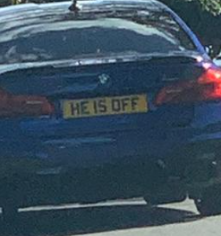HE15 OFF spotted on BMW