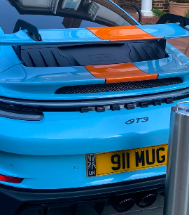 911 MUG spotted on Porsche 911