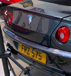 FRZ 575 spotted on Ferrari 575 SuperAmerica