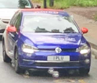 1 PLU spotted on Volkswagen Golf