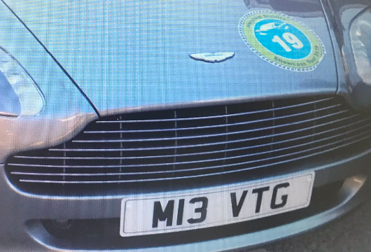 M13 VTG spotted on Aston Martin Vantage GT8