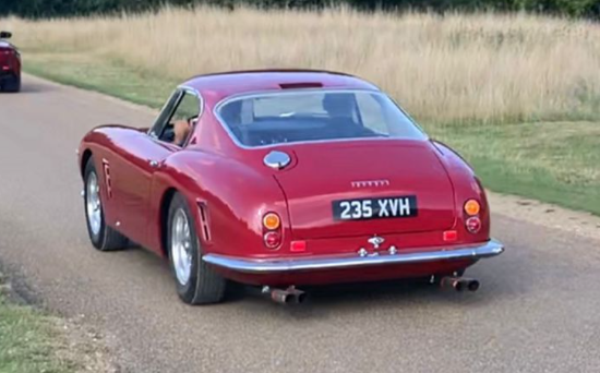 235 XVH spotted on Ferrari