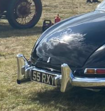 55 RXY spotted on Mercedes-Benz 300SL