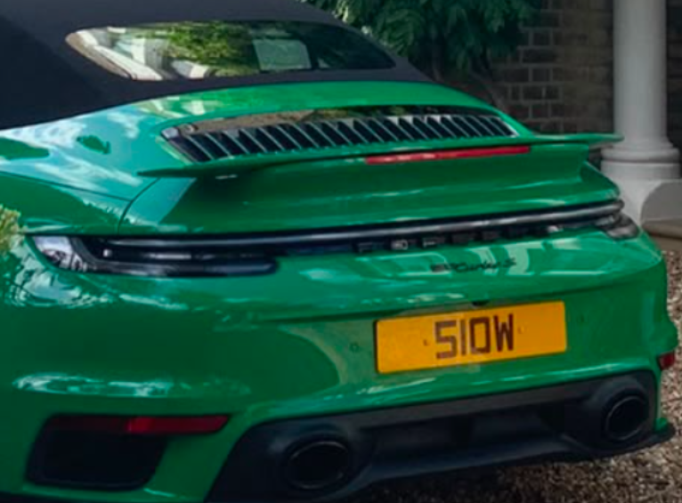 510 W spotted on Porsche 911