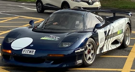 F1 TWR spotted on Jaguar XJR
