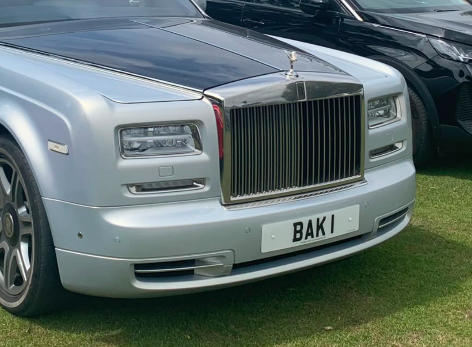 BAK 1 spotted on Rolls-Royce Phantom
