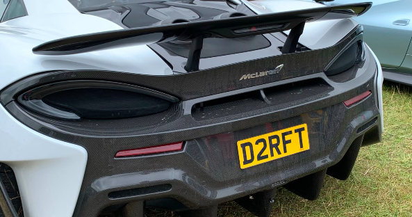 D2 RFT spotted on McLaren 600LT