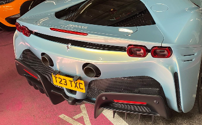 T23 TXC spotted on Ferrari SF90