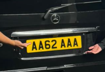 AA62 AAA spotted on Mercedes-Benz V-Class