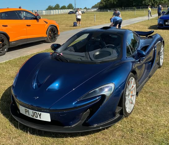 P1 JOY spotted on McLaren P1