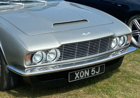 XON 5J private number plate on a Aston Martin DBS
