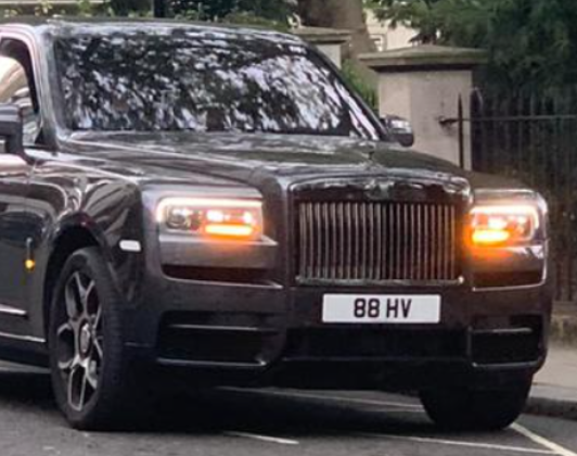 88 HV spotted on Rolls-Royce