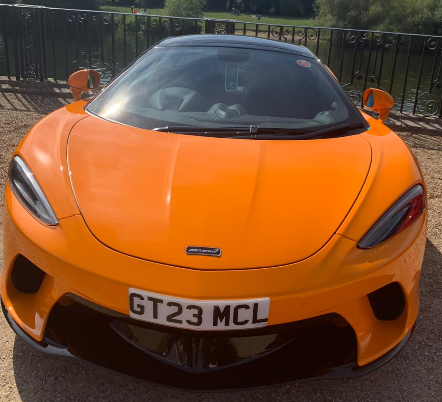GT23 MCL spotted on McLaren GT