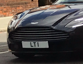 LT 1 spotted on Aston Martin DB11