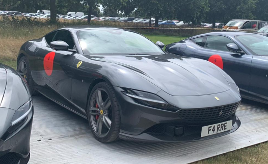 F4 RRE spotted on Ferrari Roma