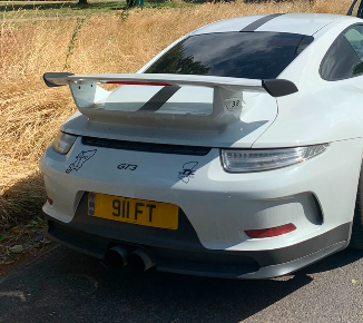 911 FT spotted on Porsche 911 GT3