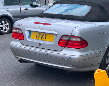 1 FKT spotted on Mercedes-Benz