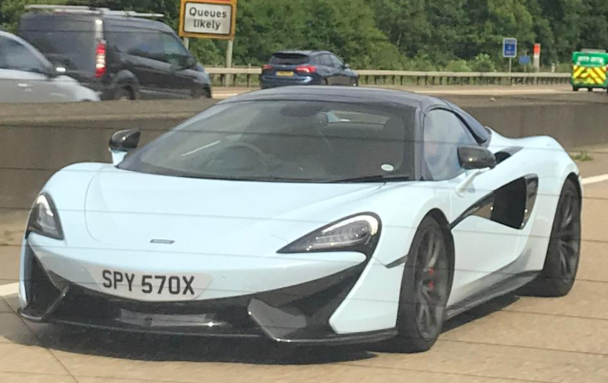 SPY 570X spotted on McLaren 570S