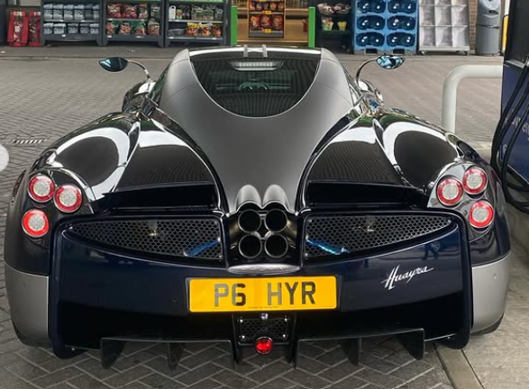 P6 HYR spotted on Pagani Huayra