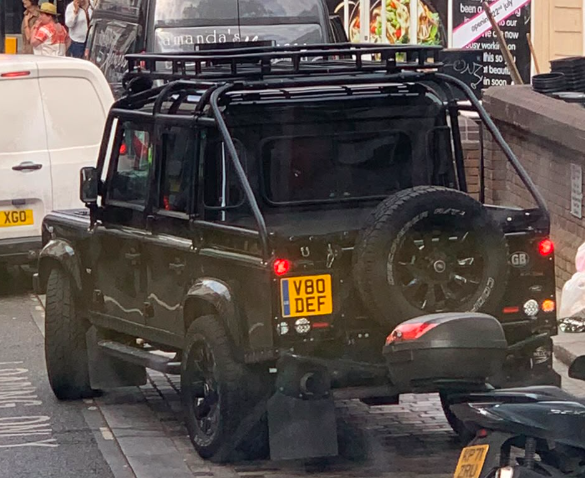 V80 DEF spotted on Land Rover