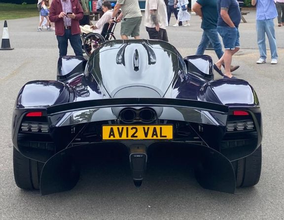 AV12 VAL spotted on Aston Martin Valkyrie