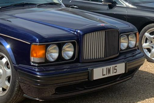 LIW 15 spotted on Bentley