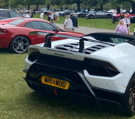 MR14 MBO spotted on Lamborghini Huracan