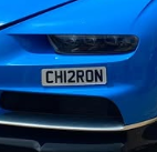 CH12 RON spotted on Bugatti Chiron