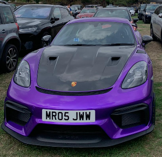 MR05 JWW spotted on Porsche 718 Cayman GT4 RS