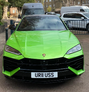 UR11 USS spotted on Lamborghini Urus