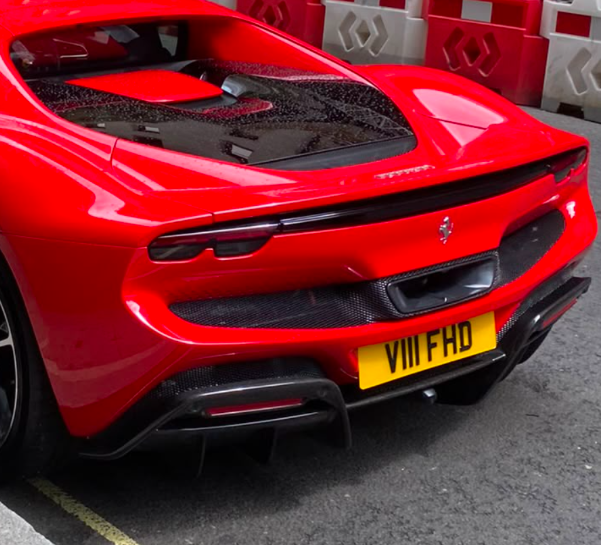 V111 FHD spotted on Ferrari 296