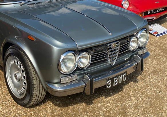 3 BWG private number plate on a Alfa Romeo