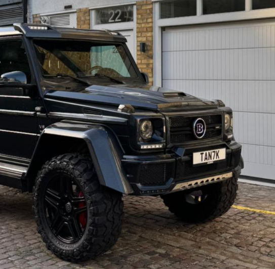 TAN 7K private number plate on a Mercedes-Benz G-Class