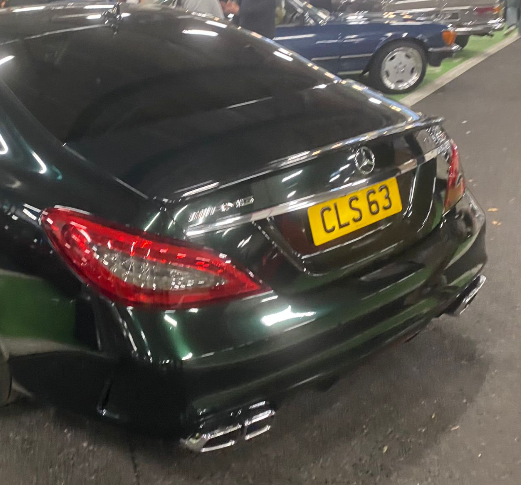 CLS 63 spotted on Mercedes-Benz CLS