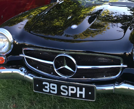 39 SPH spotted on Mercedes-Benz 190SL