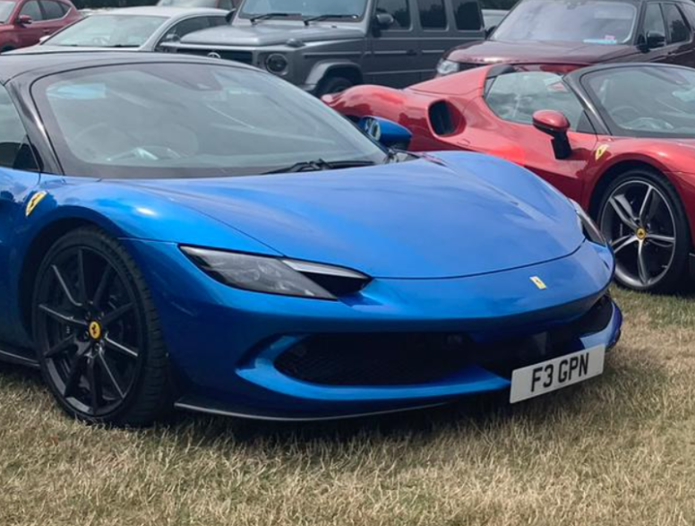 F3 GPN spotted on Ferrari 296