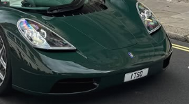 1 TSO spotted on Gordon Murray Automotive T50