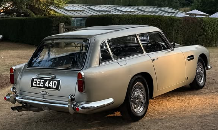 EEE 44D spotted on Aston Martin DB5
