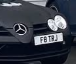 F8 TRJ spotted on Mercedes-Benz SLR McLaren
