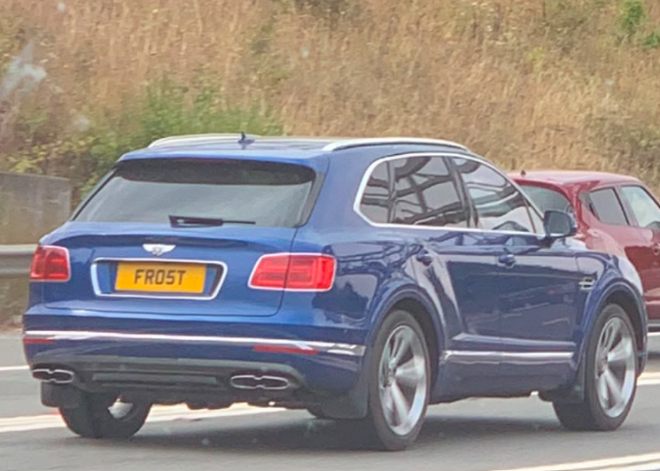 FRO 5T spotted on Bentley