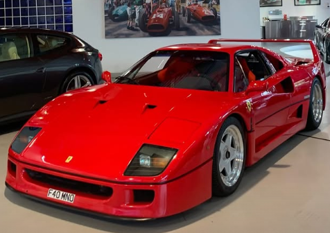 F40 MNO spotted on Ferrari F40