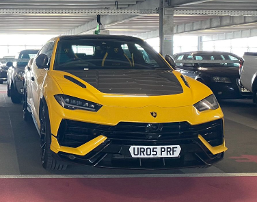 UR05 PRF spotted on Lamborghini Urus