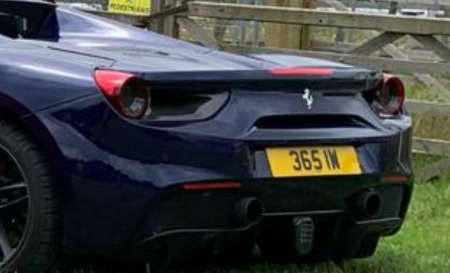 365 IW spotted on Ferrari
