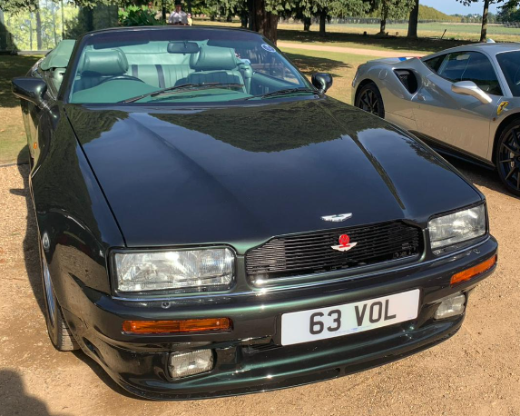 63 VOL spotted on Aston Martin