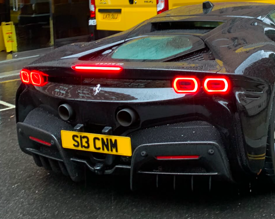 S13 CNM spotted on Ferrari SF90