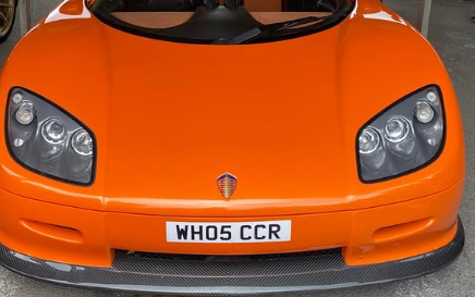 WH05 CCR spotted on Koenigsegg CCR