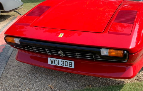WOI 308 spotted on Ferrari 308
